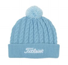 Titleist Cable Knit Pom Pom Sky White Adults